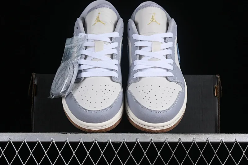 All categories Air Jordan Jordan series basketball shoes Air Jordan 1 Low Air Jordan 1 Low AJ1 Joe 1 contrast denim low-top cultural casual sneakers FZ5046-041